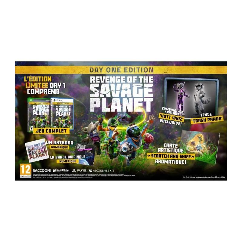 Revenge of the Savage Planet Day One Edition - Jeu Xbox Séries X : Explorez une planète sauvage!