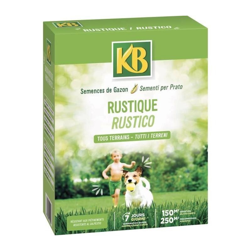 Graines de gazon rustique pour 150m² - Rendement exceptionnel