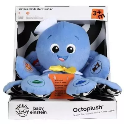 Doudou Octoplush™ Bleu pour bébé Einstein Doudou Octoplush™ Bleu pour bébé Einstein