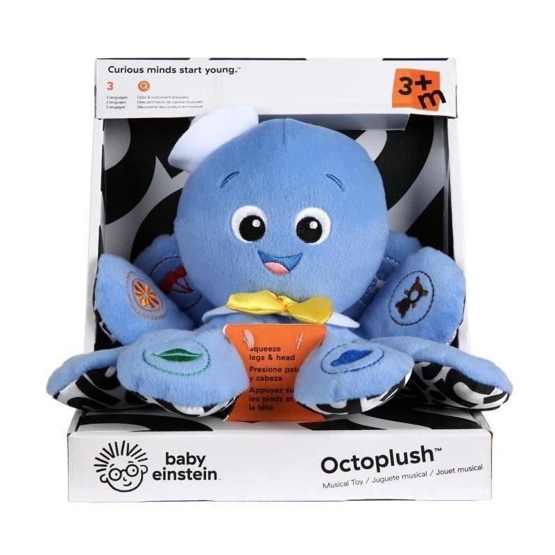 Doudou Octoplush™ Bleu pour bébé Einstein