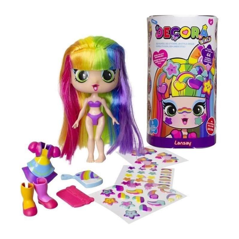Personnalise ta Fashion Doll avec Poupée Decora Girlz - LANSAY