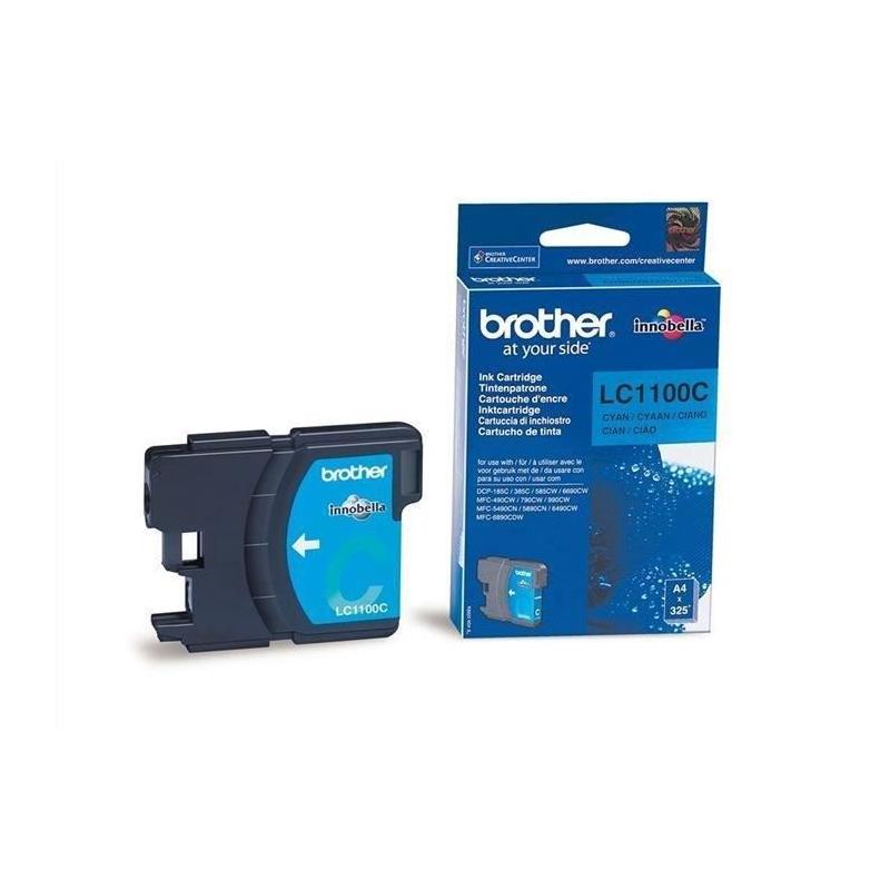 Cartouche d'encre Brother LC1100C Cyan
