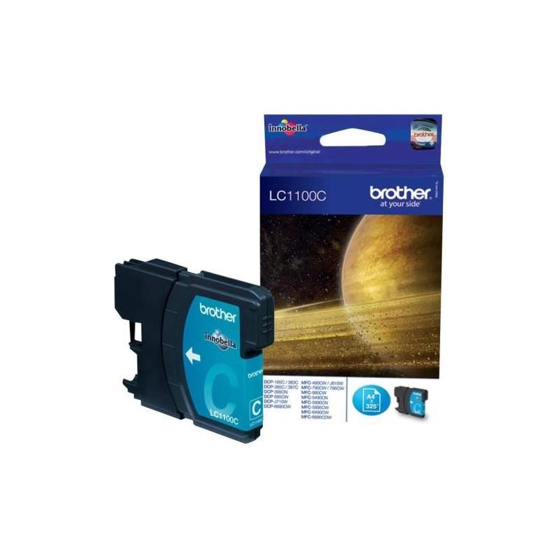 Cartouche d'encre Brother LC1100C Cyan