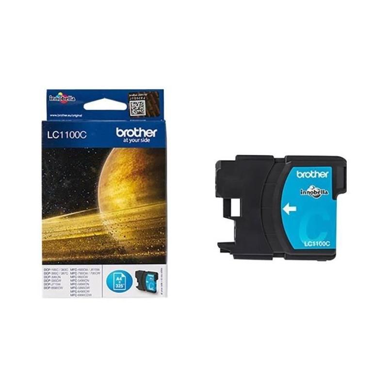 Cartouche d'encre Brother LC1100C Cyan