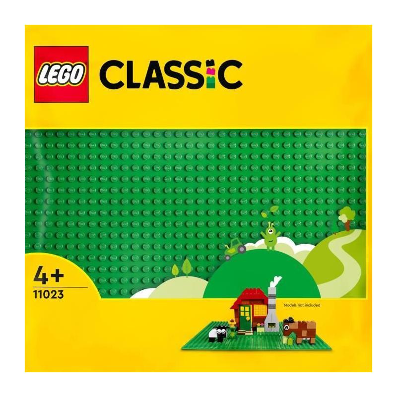 LEGO 11023 Classic : Socle vert 32x32 pour une construction ludique et créative