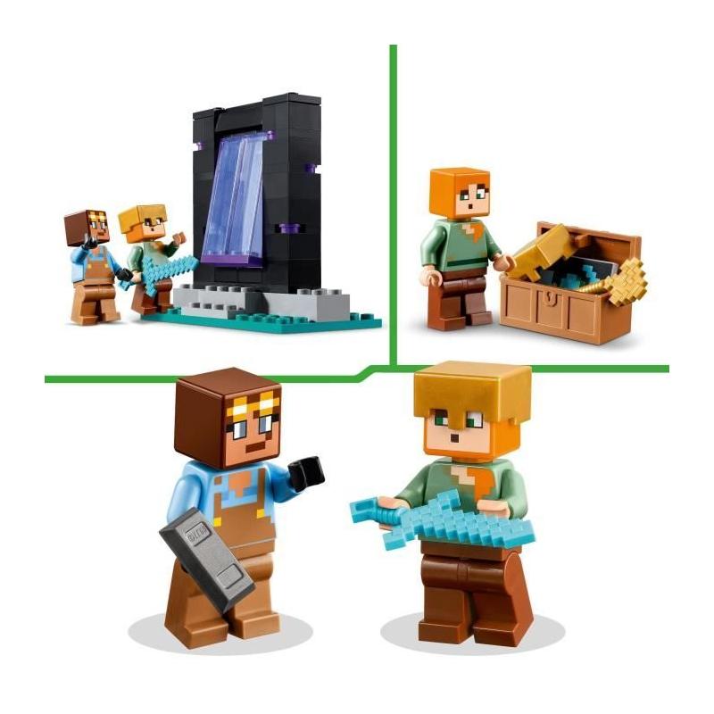 Assemblez l'Armurerie LEGO Minecraft avec Alex!