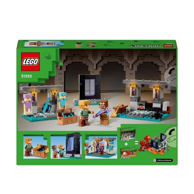 Assemblez l'Armurerie LEGO Minecraft avec Alex!