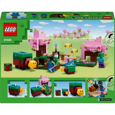 LEGO Minecraft 21260: Explorez le jardin des cerisiers en fleurs - Minifigurines du jeu vidéo