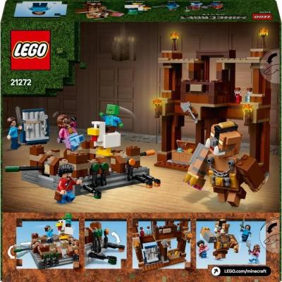 LEGO Minecraft 21272 Le Ring du Manoir des Bois - Construction pour garçon de 10 ans