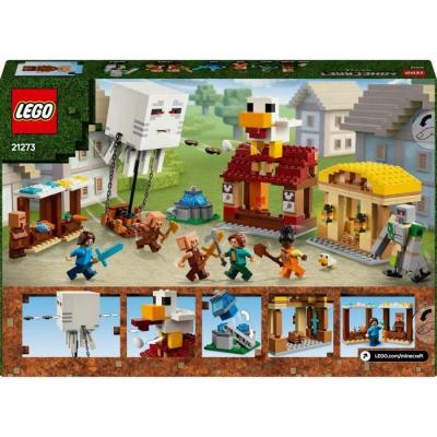 LEGO Minecraft 21273: Les Ghasts attaquent! - Jeu de construction pour garçons de 10 ans