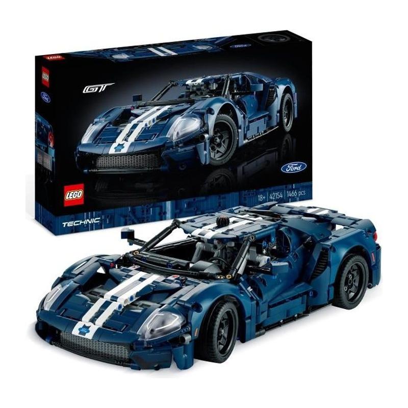 LEGO Technic 42154 Ford GT 2022 : Maquette de Voiture 1:12 pour Adultes