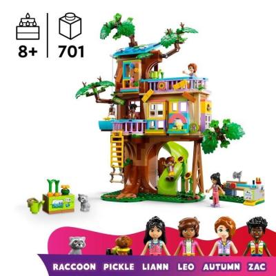 LEGO Friends 42652 La cabane de l'amitié - Construis et partage en joyeuse compagnie !