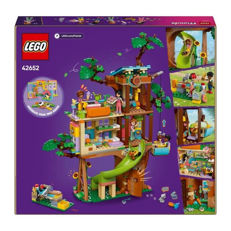 LEGO Friends 42652 La cabane de l'amitié - Construis et partage en joyeuse compagnie !