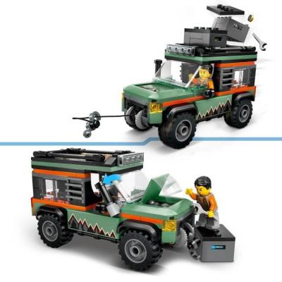 LEGO City 60447: Le camion tout-terrain ultime pour garçon de 6 ans