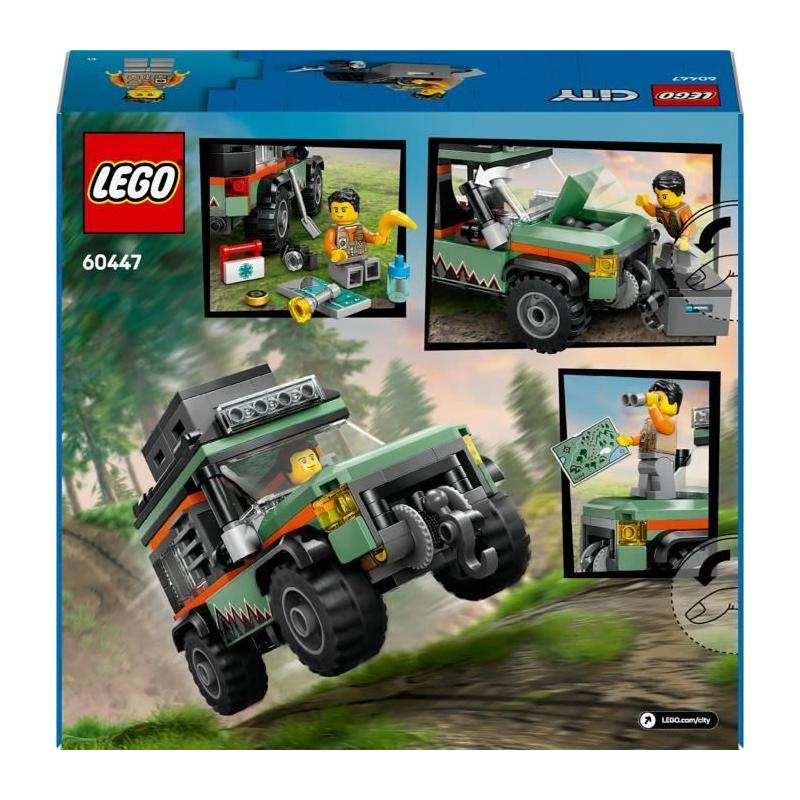 LEGO City 60447: Le camion tout-terrain ultime pour garçon de 6 ans