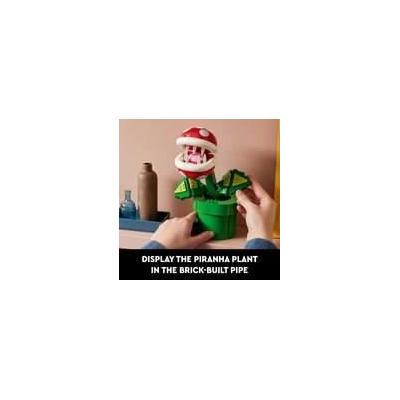 LEGO Super Mario 71426 Plante Piranha: Figurine Articulée et Tube - Idée Cadeau