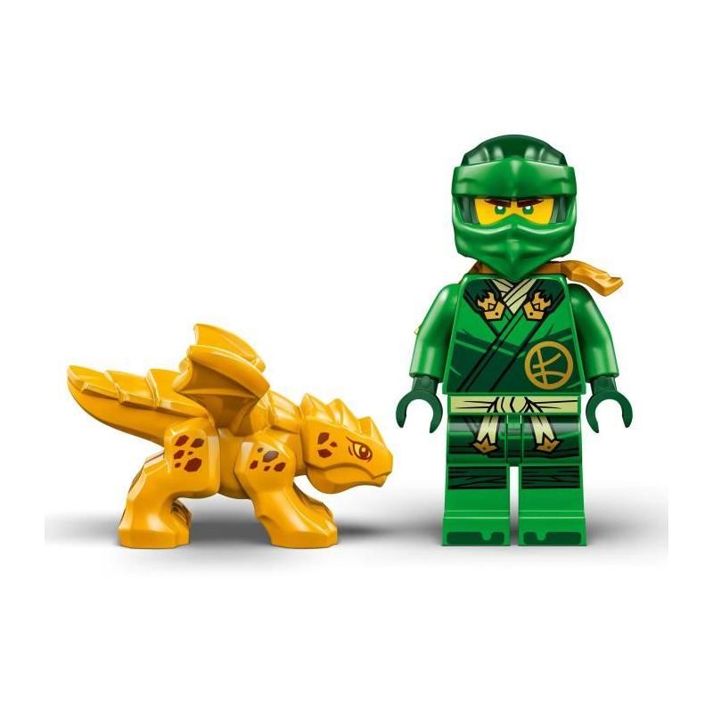 LEGO NINJAGO 71829 Le dragon vert de la forêt de Lloyd - Pour les petits ninjas