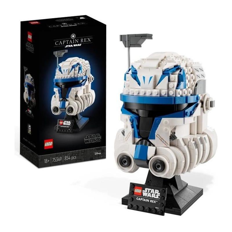 Assemblez le Casque du Capitaine Rex avec ce set LEGO Star Wars!