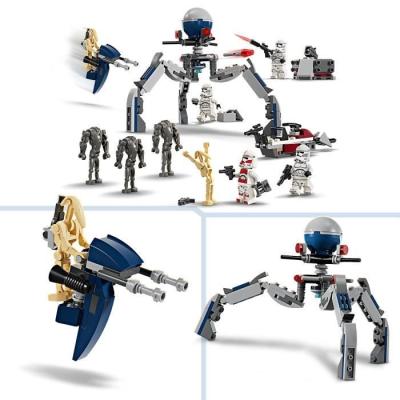 Pack de Combat des Clone Troopers et Droides Star Wars LEGO