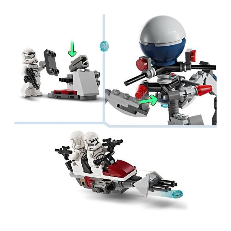 Pack de Combat des Clone Troopers et Droides Star Wars LEGO
