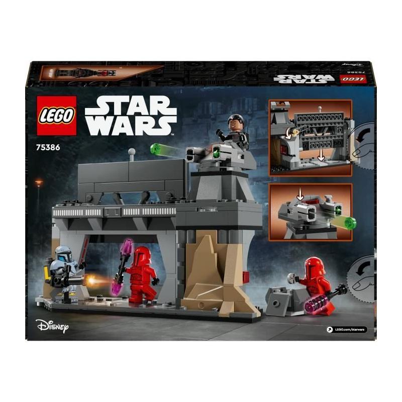 LEGO Star Wars 75386: Affrontement entre Paz Vizsla et Moff Gideon!