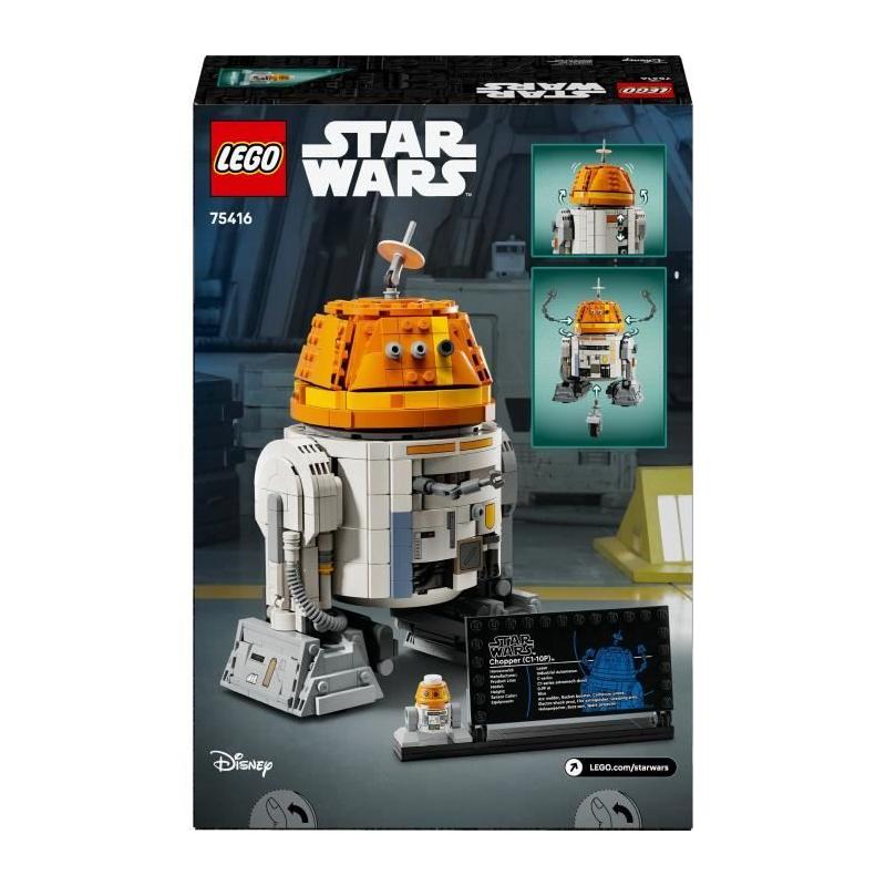 LEGO Star Wars 75416 Ahsoka & Chopper : Duo d'Assemblage Star Wars