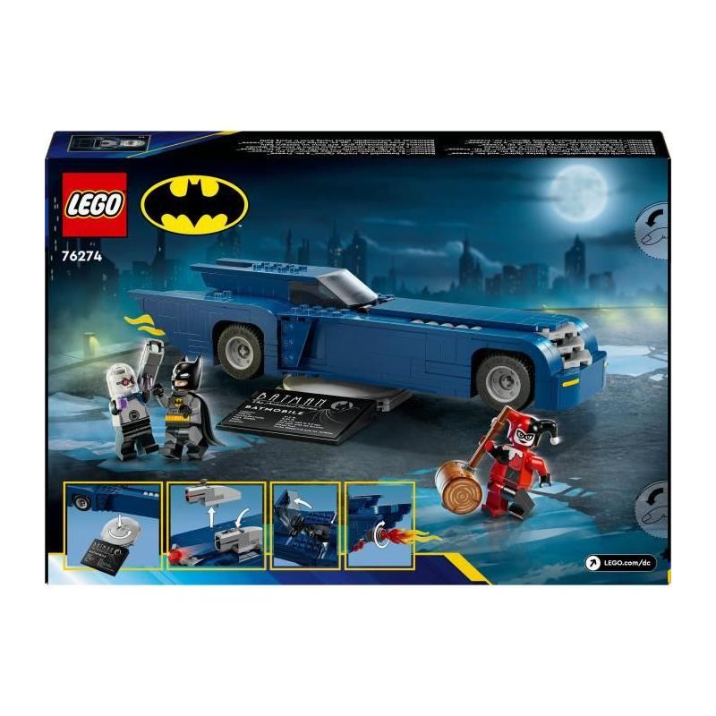 LEGO Super Heroes DC 76274: Affrontement avec Batman, Harley Quinn et Mr. Freeze