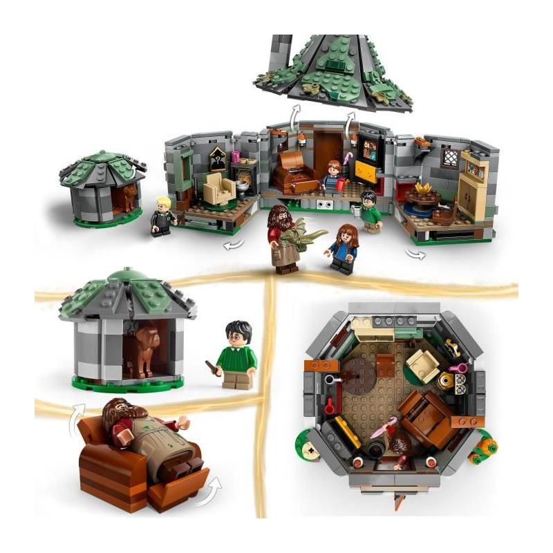 Découvrez la magie avec LEGO Harry Potter 76428 La Cabane de Hagrid