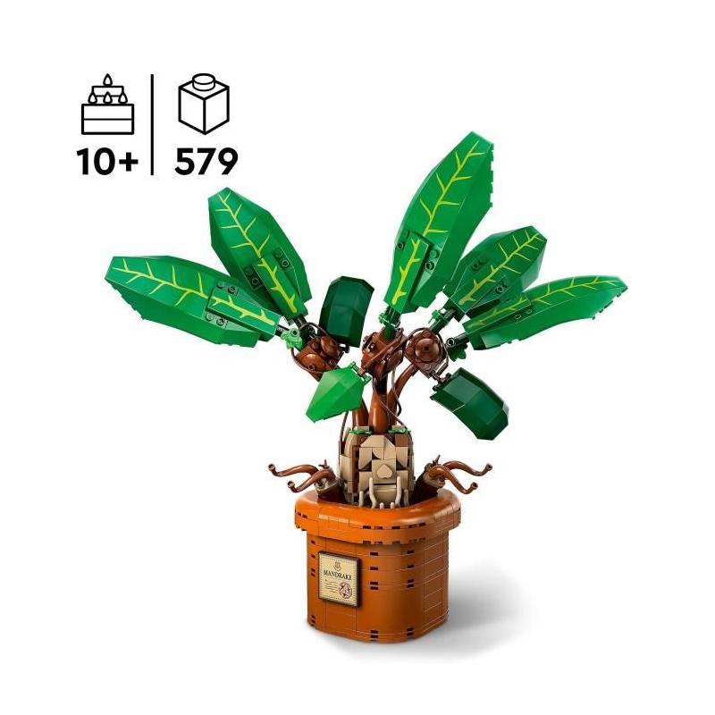 LEGO Harry Potter 76433 Mandragore - Plante ensorcelante!
