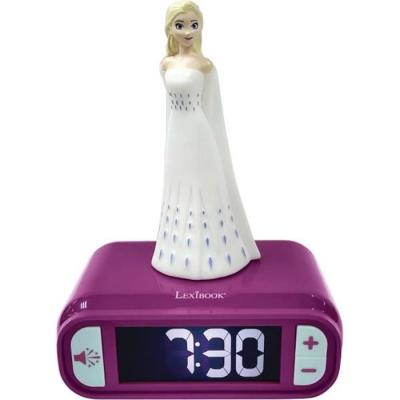 Réveil veilleuse La Reine Des Neiges 2 - 3D lumineux et sonore