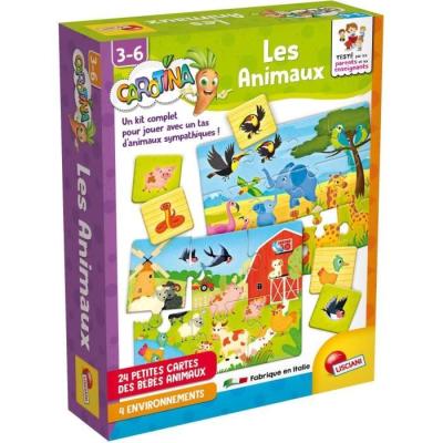 Jeu d'Association - Découverte des animaux avec CAROTINA BABY
