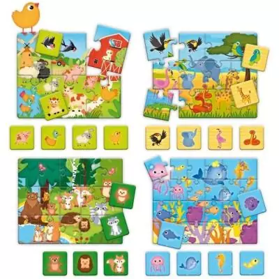 Jeu d'Association - Découverte des animaux avec CAROTINA BABY Jeu d'Association - Découverte des animaux avec CAROTINA BABY