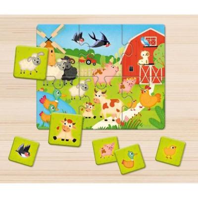 Jeu d'Association - Découverte des animaux avec CAROTINA BABY