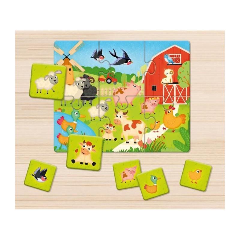 Jeu d'Association - Découverte des animaux avec CAROTINA BABY
