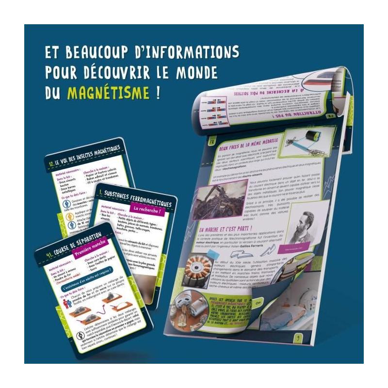 Découvrez le magnétisme avec 50 expériences scientifiques innovantes!