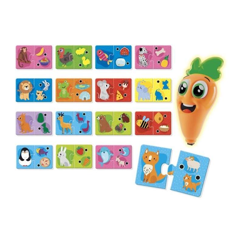 Découvre les animaux avec le stylo parlant Carotina Baby!