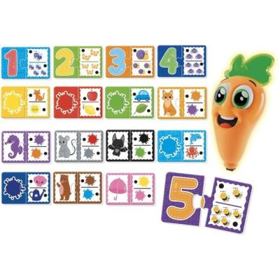 Stylo parlant pour apprendre les couleurs avec Carotina Baby