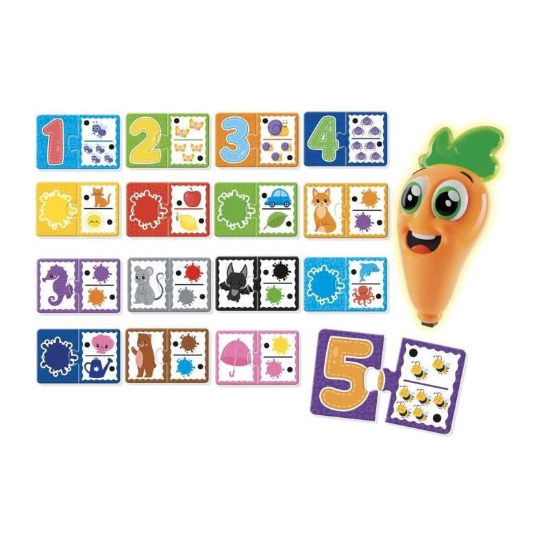 Stylo parlant pour apprendre les couleurs avec Carotina Baby