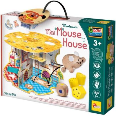 La Maison de la Souris : Jeu Montessori en Bois