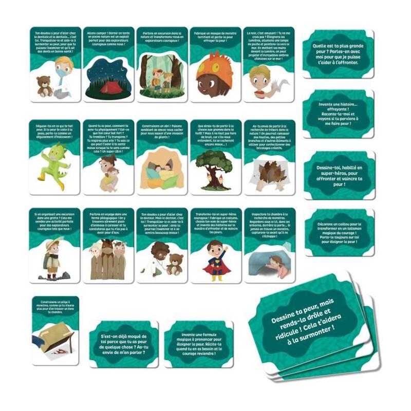 Jeu de cartes pour enfants courageux - LIFE SKILLS