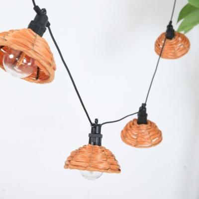 Guirlande lumineuse extérieure LUMISKY COTTAGE - Ambiance chaleureuse - 5.70m - LED blanc chaud