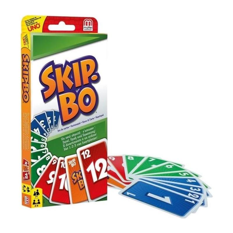 Jeu de Cartes Skip Bo: Amusement en Famille dès 7 ans!