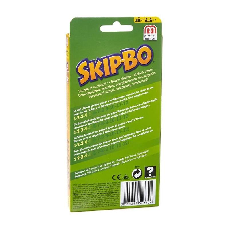 Jeu de Cartes Skip Bo: Amusement en Famille dès 7 ans!