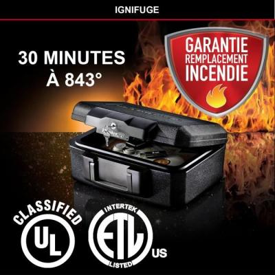 Coffre-fort ignifugé Master Lock L1200 - Protection multimédia fiabilité