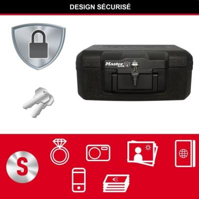Coffre-fort ignifugé Master Lock L1200 - Protection multimédia fiabilité