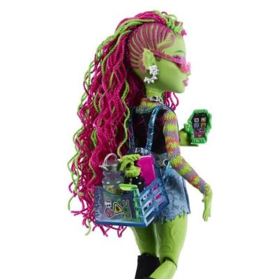 Monster High: Venus McFlytrap - Poupée et son adorable compagnon Chewlian!