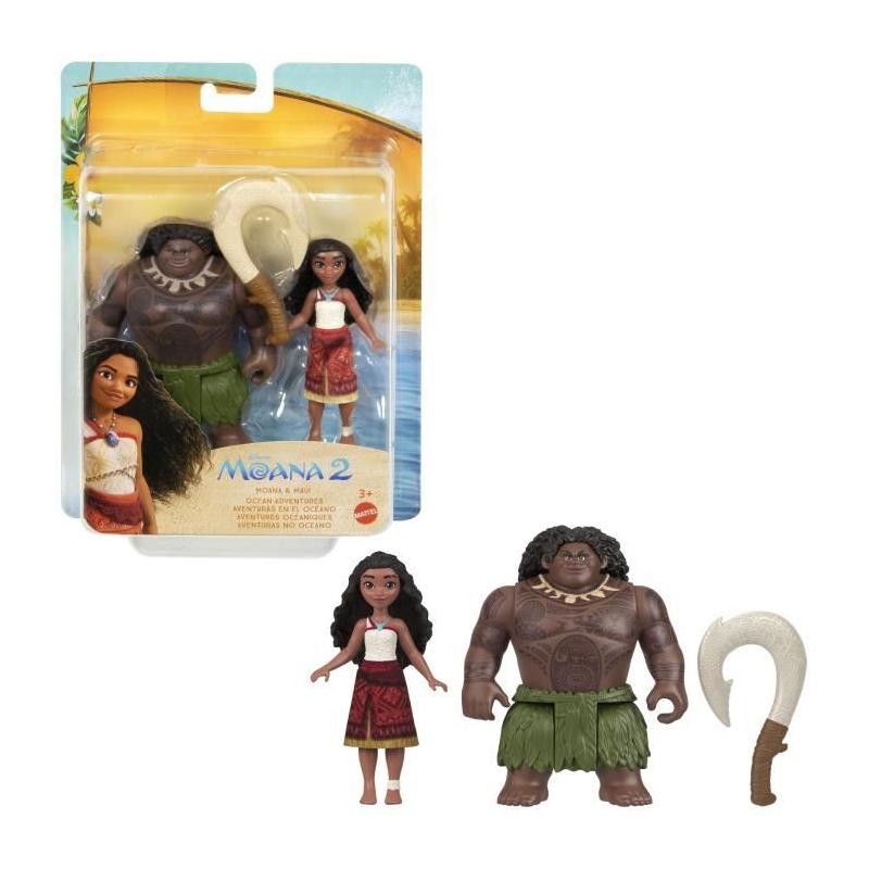 Poupées Vaiana et Maui: Aventure Animée