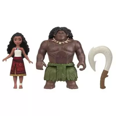 Poupées Vaiana et Maui: Aventure Animée