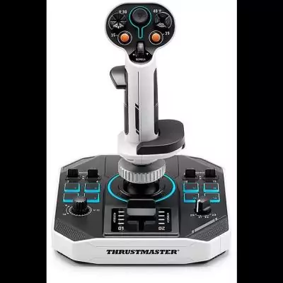 Joystick gamer - THRUSTMASTER Sol-R 1 Flightstick - 44 boutons - Ambidextre - Technologie H.E.A.R.T. - Base robuste