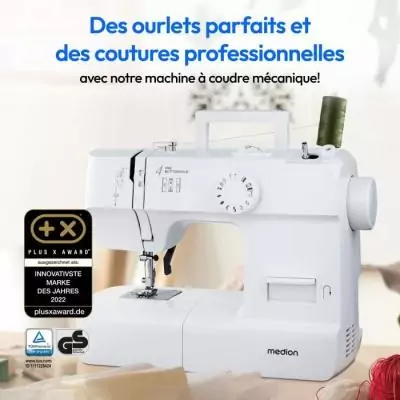 Machine à Coudre MEDION SM 70 Blanc